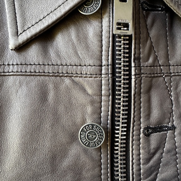 Diesel Leather Jacket - Picture 7 of 11